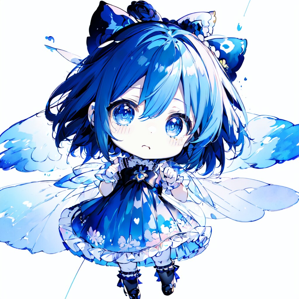 ちびチルノ：2/2：中--[7枚]