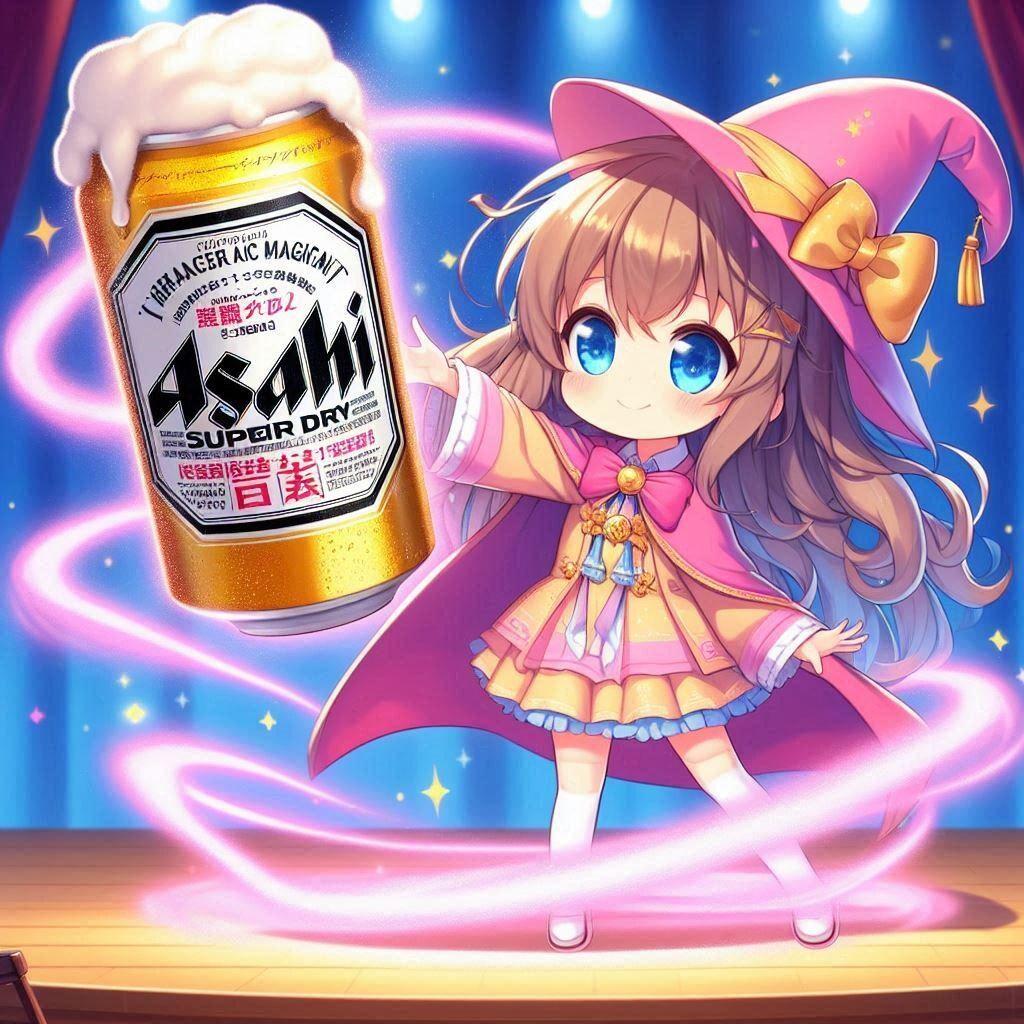 マジックで大きなものも浮かすマジシャンの小さな女の子