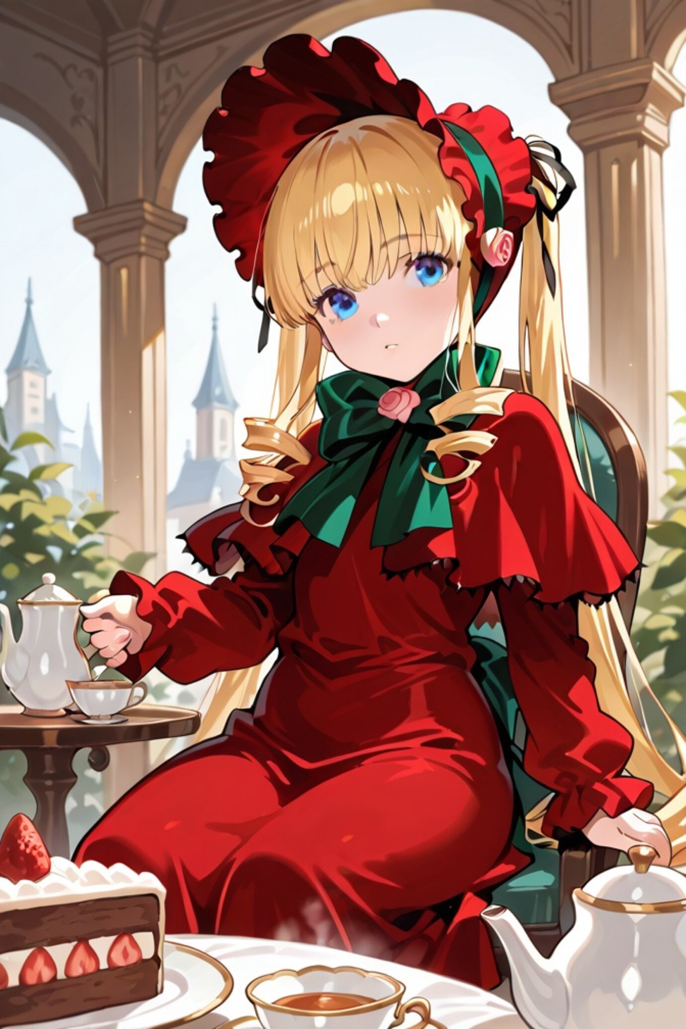 真紅 | の人気AIイラスト・グラビア