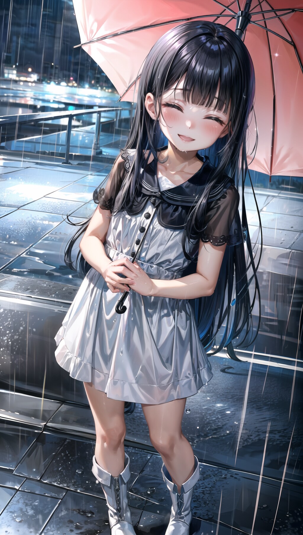 雨、止むかな...