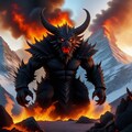 火山の魔獣 2枚目