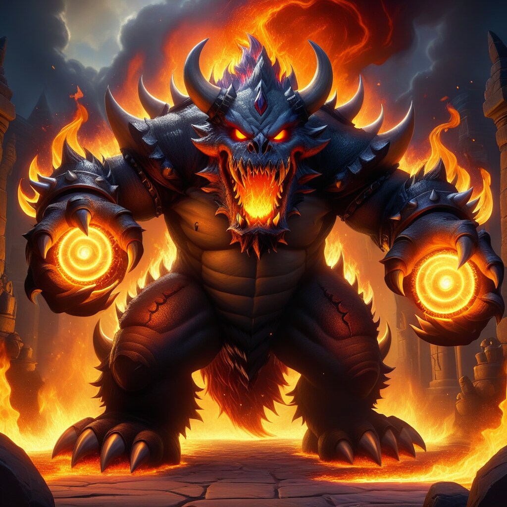 火山の魔獣