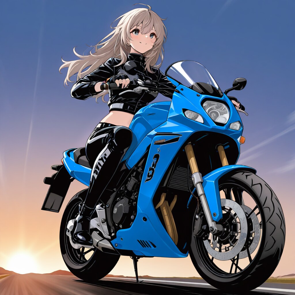 バイク好きな彼女