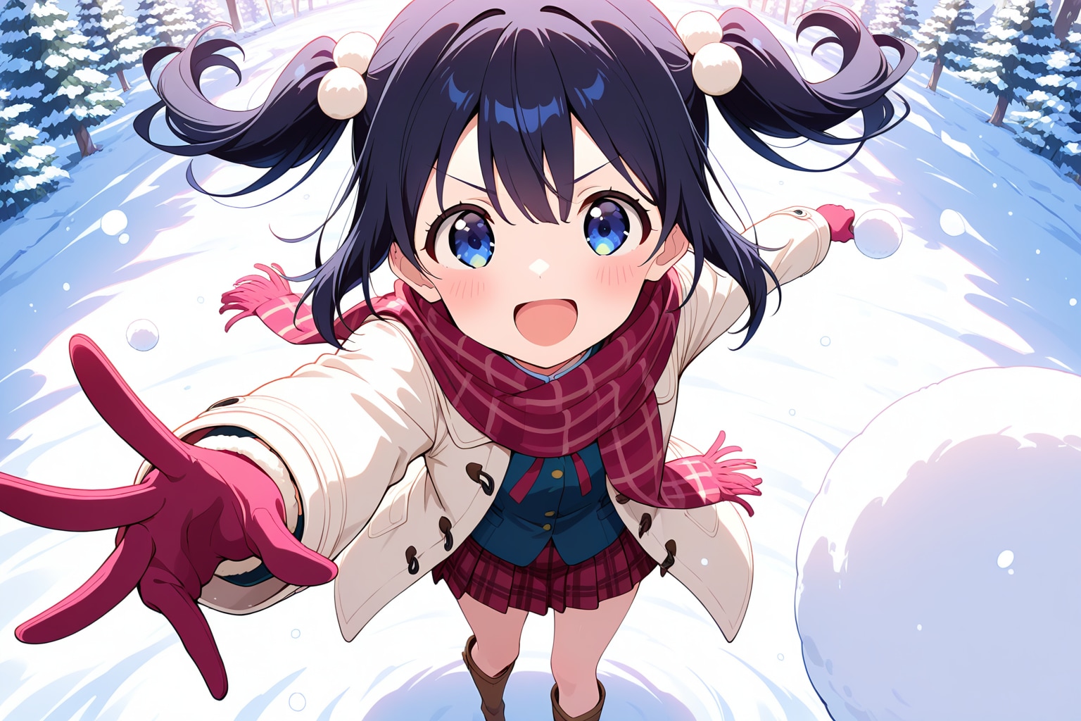 雪合戦 | の人気AIイラスト・グラビア