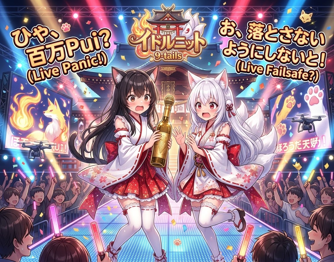 ライブ中に高級ワインをプレゼントされた御神体様とさくらちゃん | の人気AIイラスト・グラビア