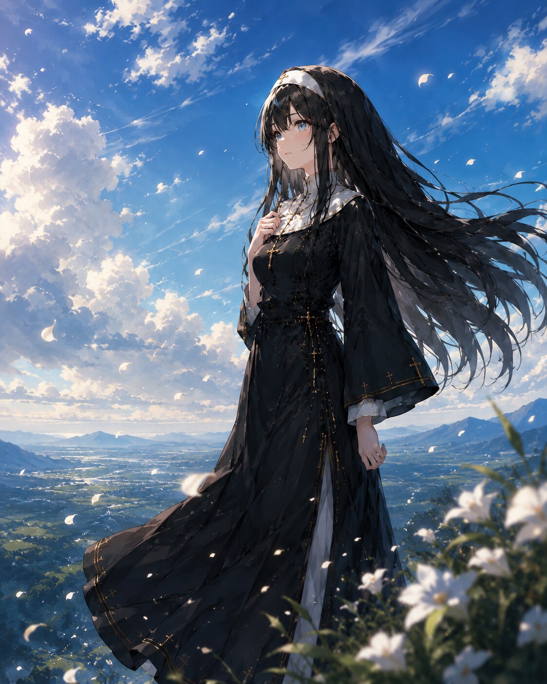 風に佇む祈り　アリス | の人気AIイラスト・グラビア