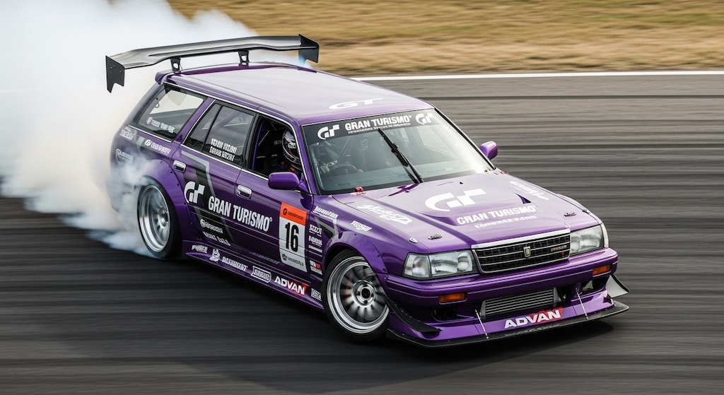 グランツーリスモマークⅡワゴンのドリ車