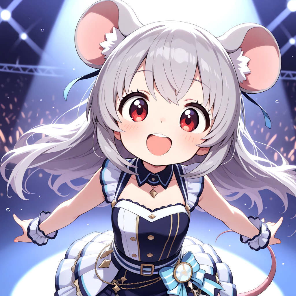 私だけにチューするぅ～♪【グレーのアイドル】