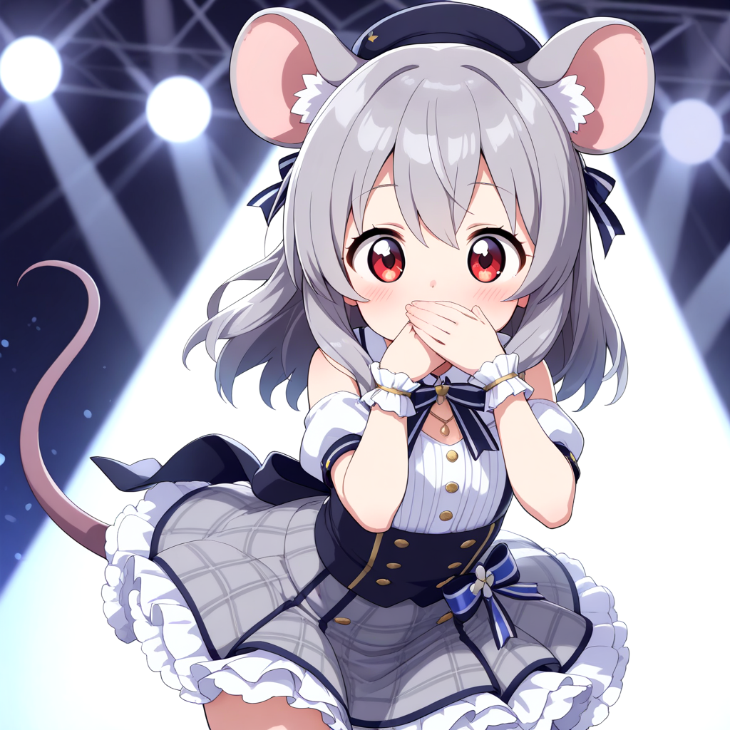 私だけにチューするぅ～♪【グレーのアイドル】