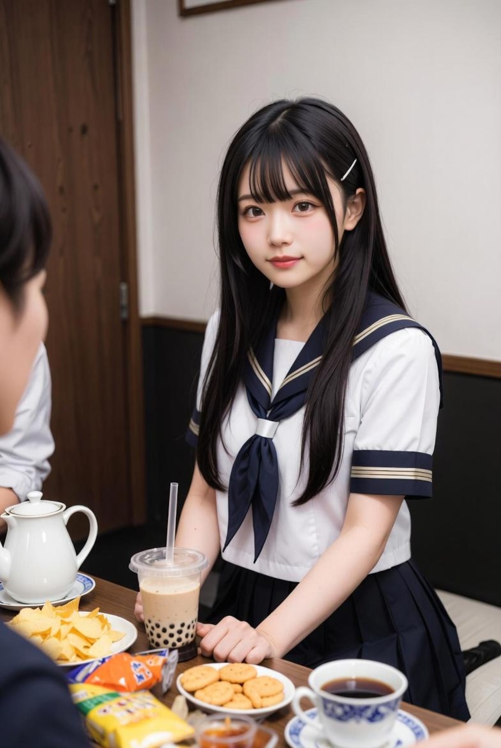 お菓子パーティー