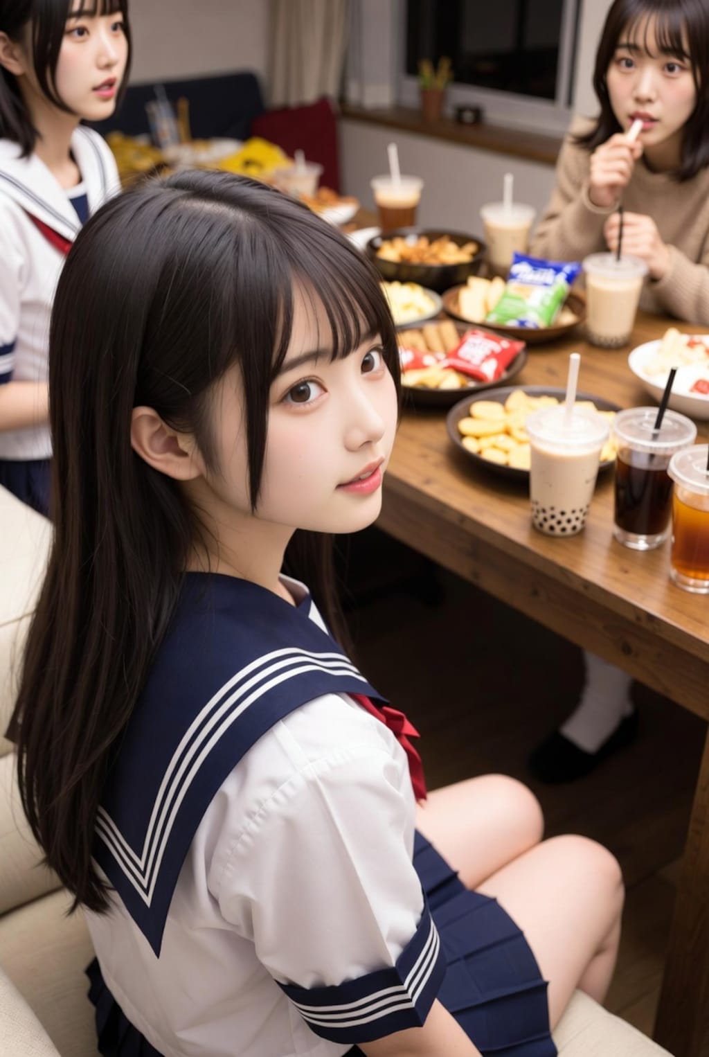 お菓子パーティー