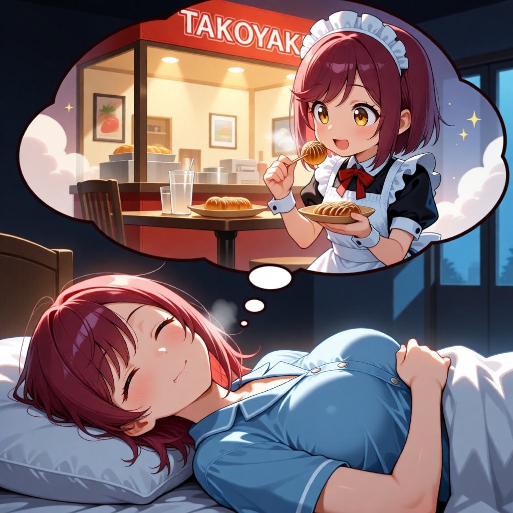 おやすみなさい（挨拶メイドの芽衣ちゃん）