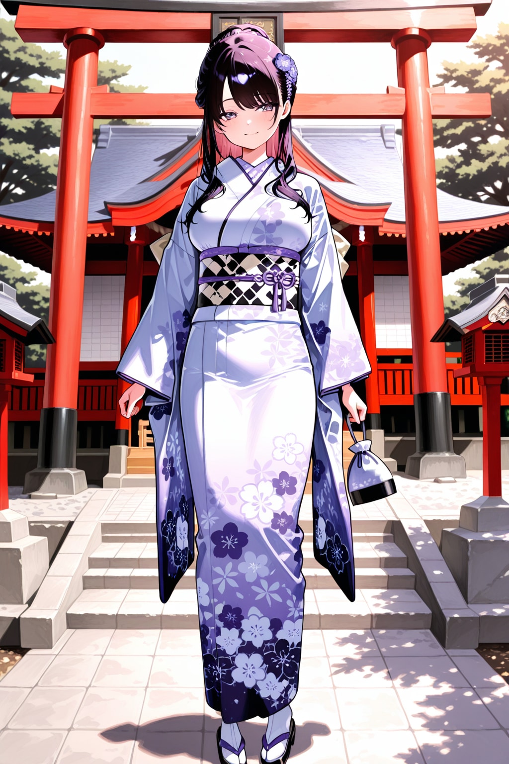 初詣してきましたの | の人気AIイラスト・グラビア