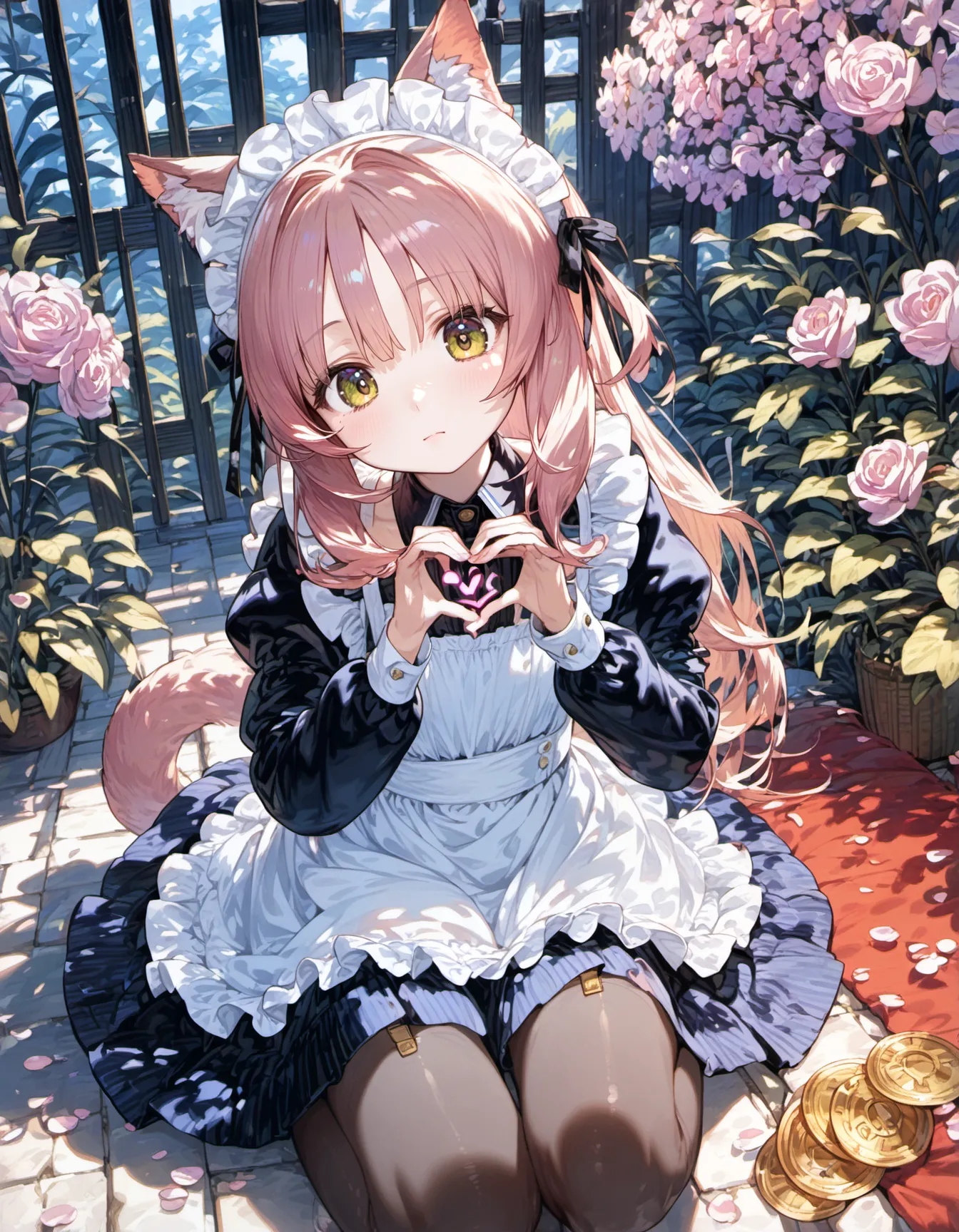 A Floral Confession | の人気AIイラスト・グラビア