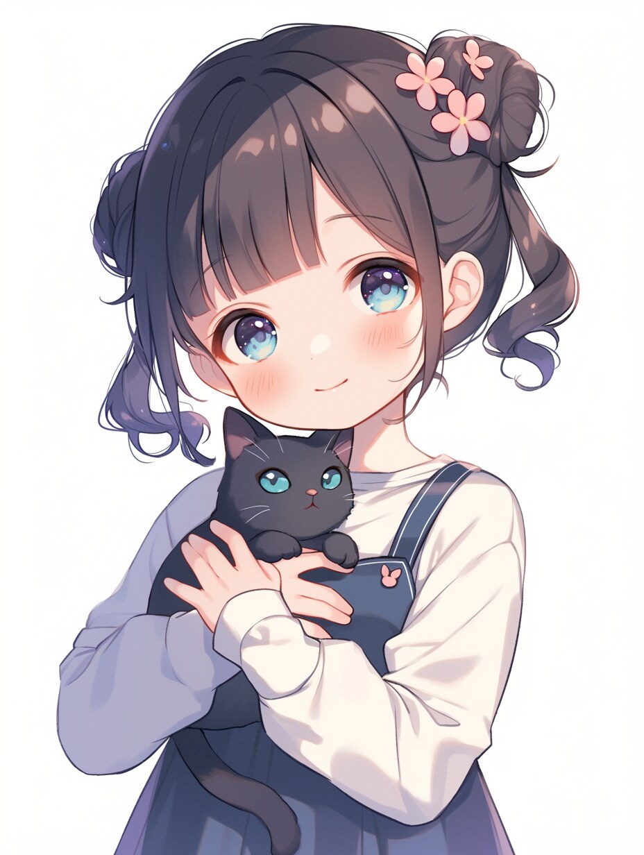 猫🐈とおだんごちゃん🍡✨186