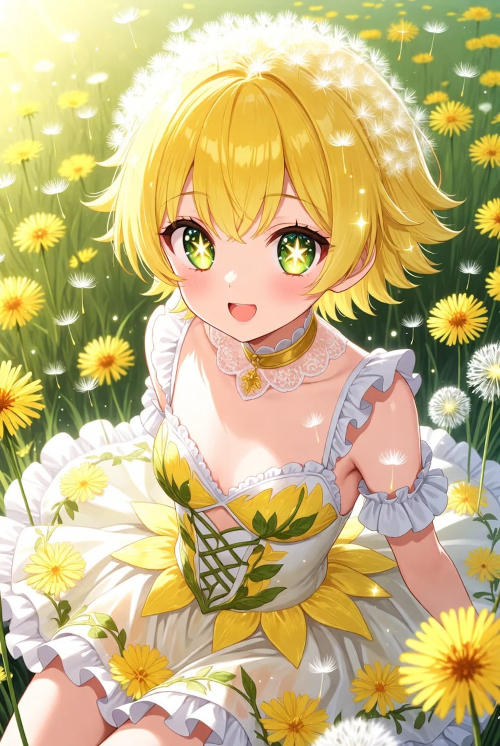タンポポちゃん....💛🌼