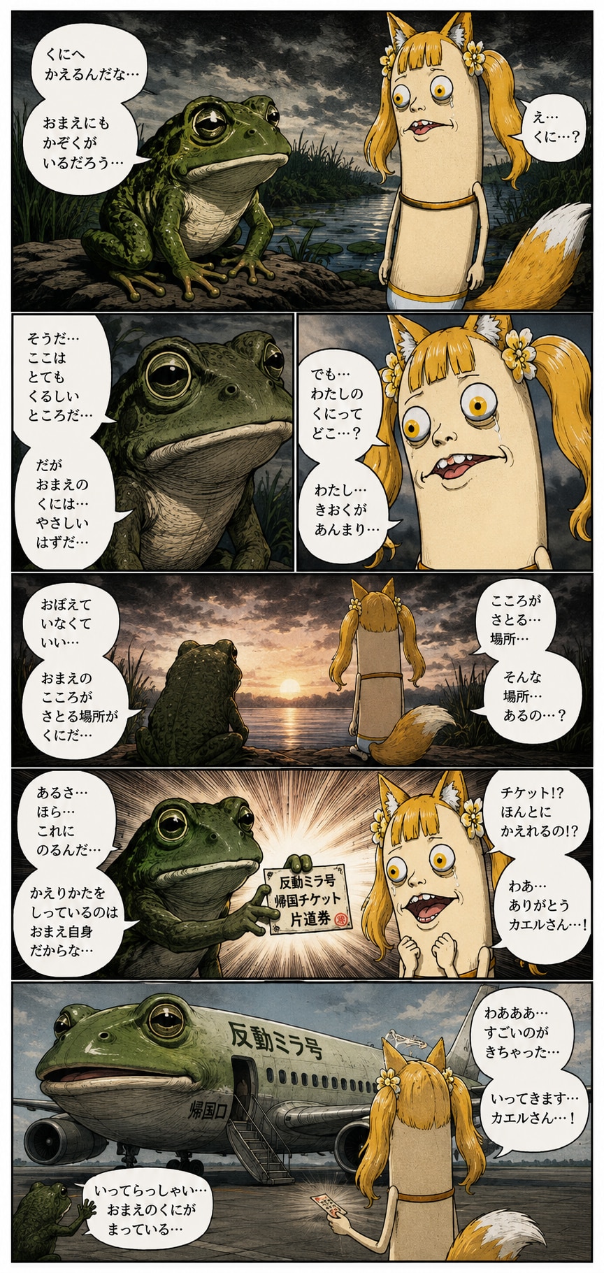 くにへかえる漫画2026〜ミラ編〜 | の人気AIイラスト・グラビア