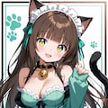 猫耳メイドとミントの午後 3枚目