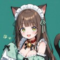 猫耳メイドとミントの午後 2枚目