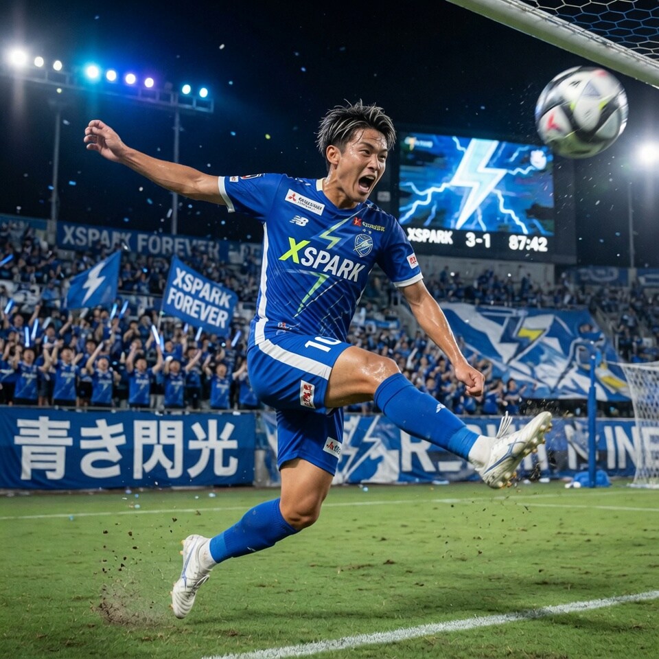 豪快シュート