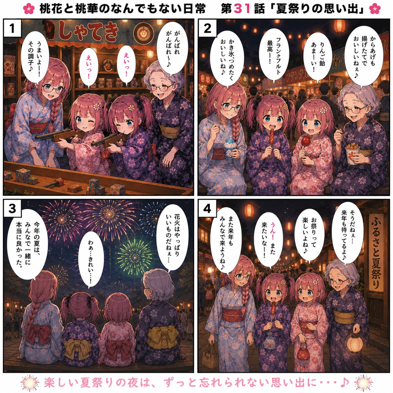 桃花と桃華のなんでもない日常㉛