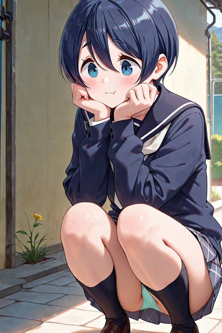 パンチラ@斉藤恵那