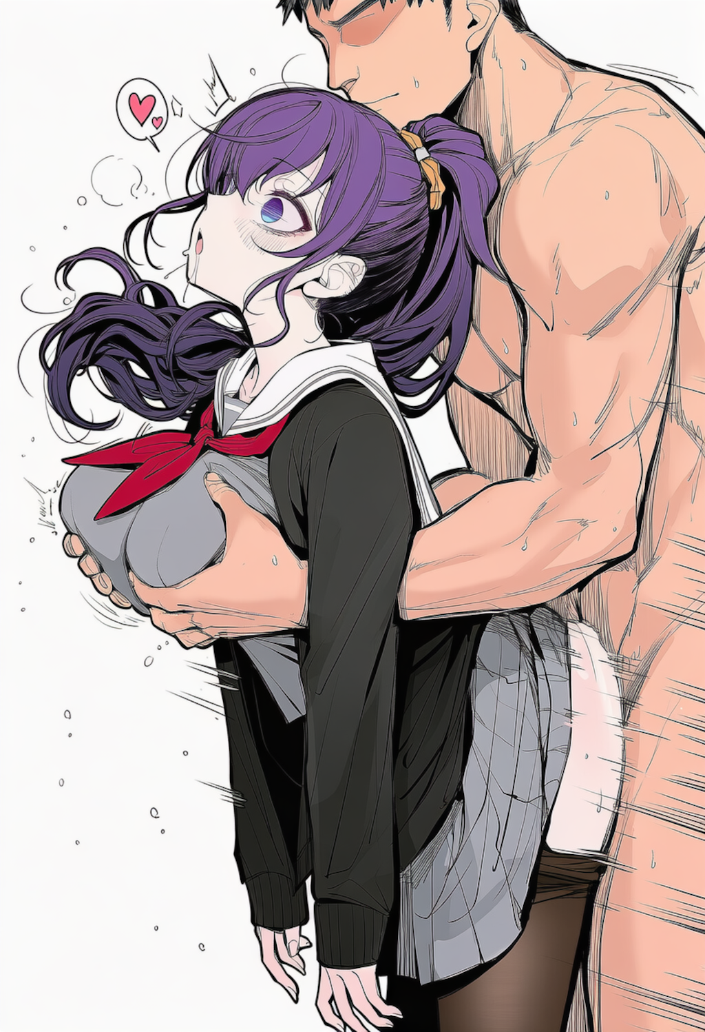 まふゆと立ちバック