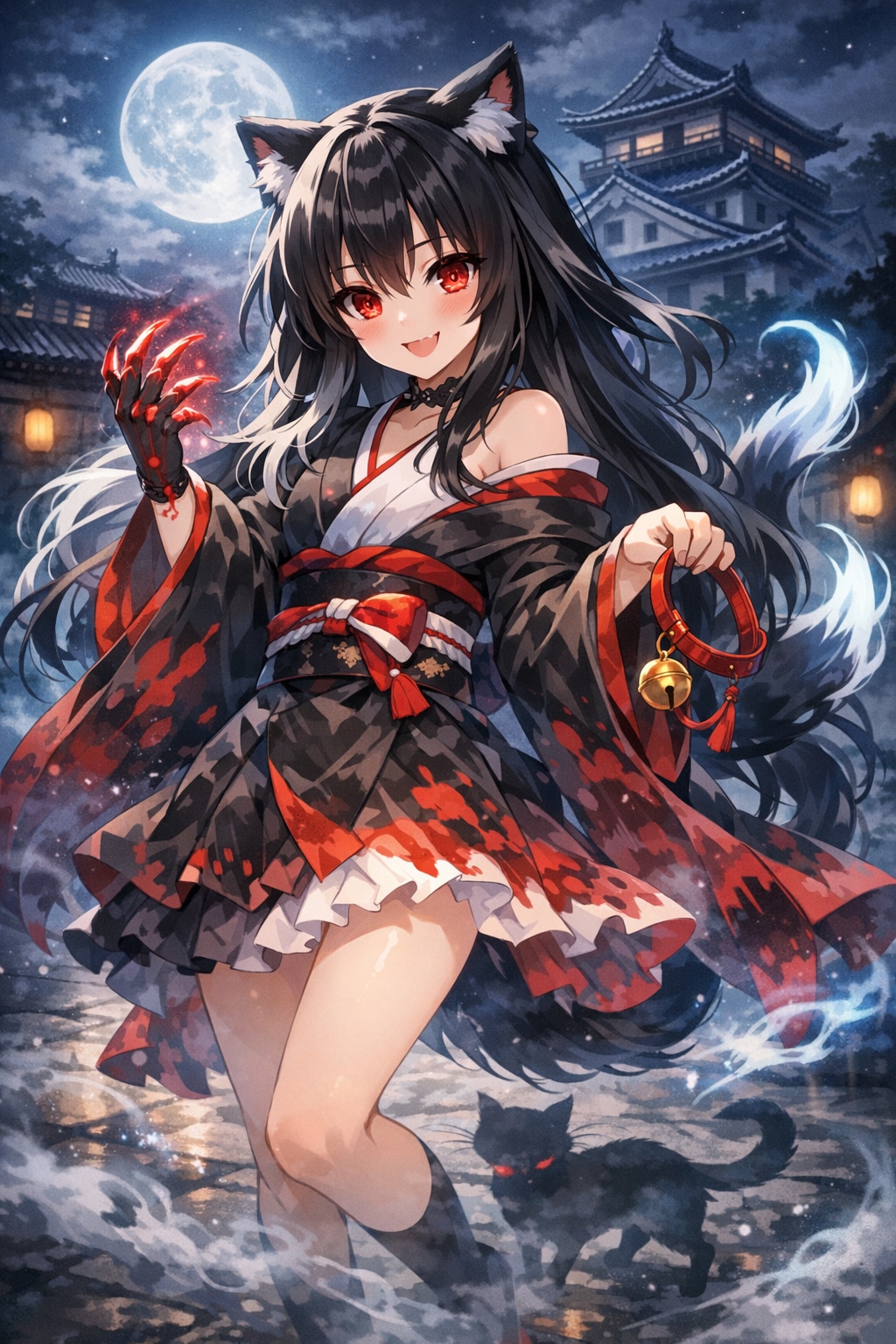 鍋島の化け猫 | の人気AIイラスト・グラビア