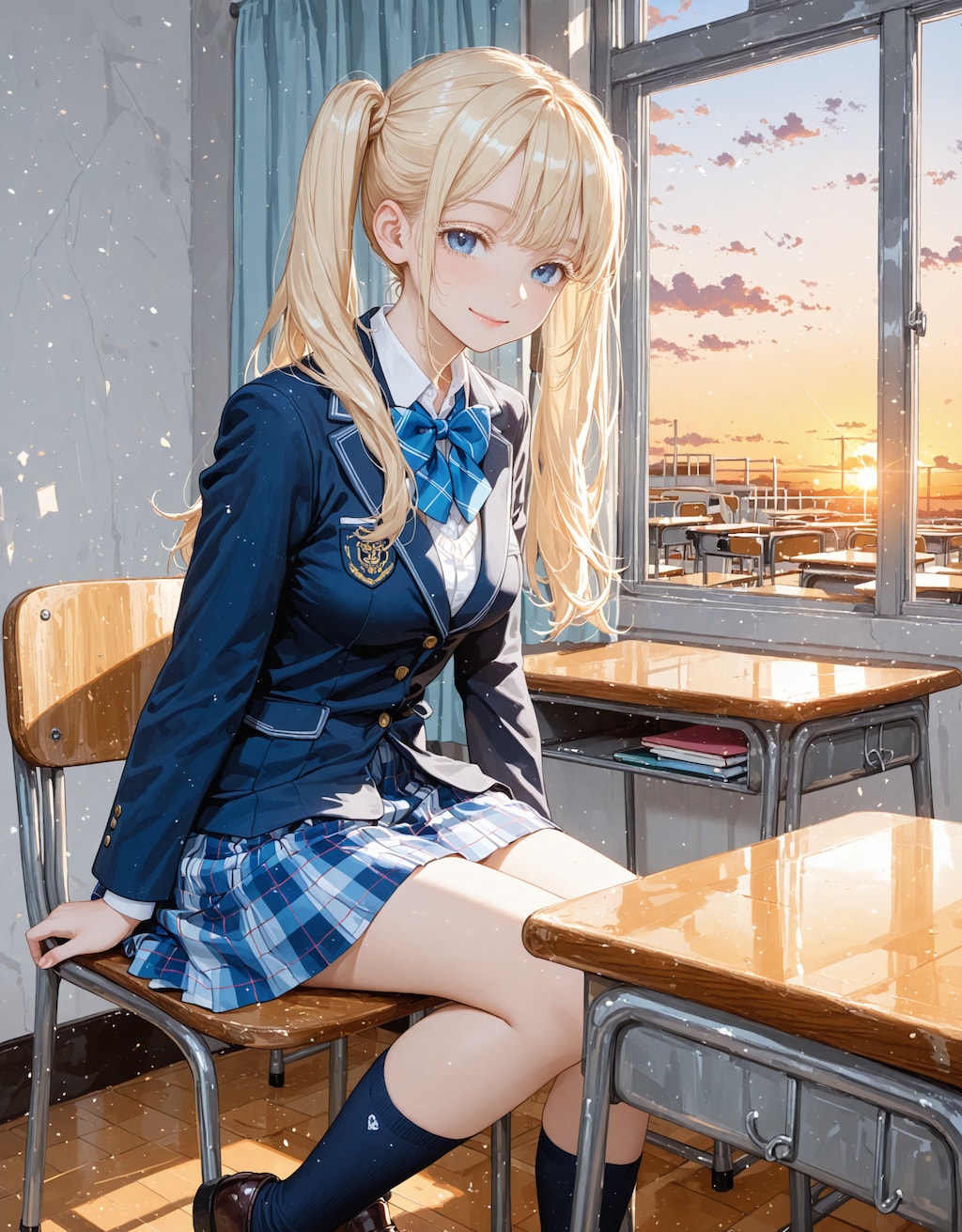 学校でのフレイヤちゃん