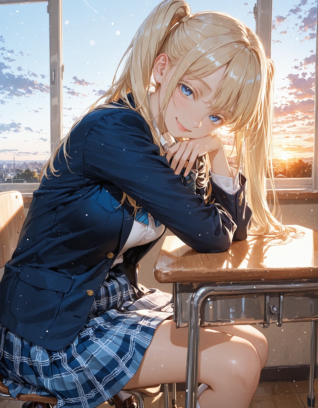 学校でのフレイヤちゃん