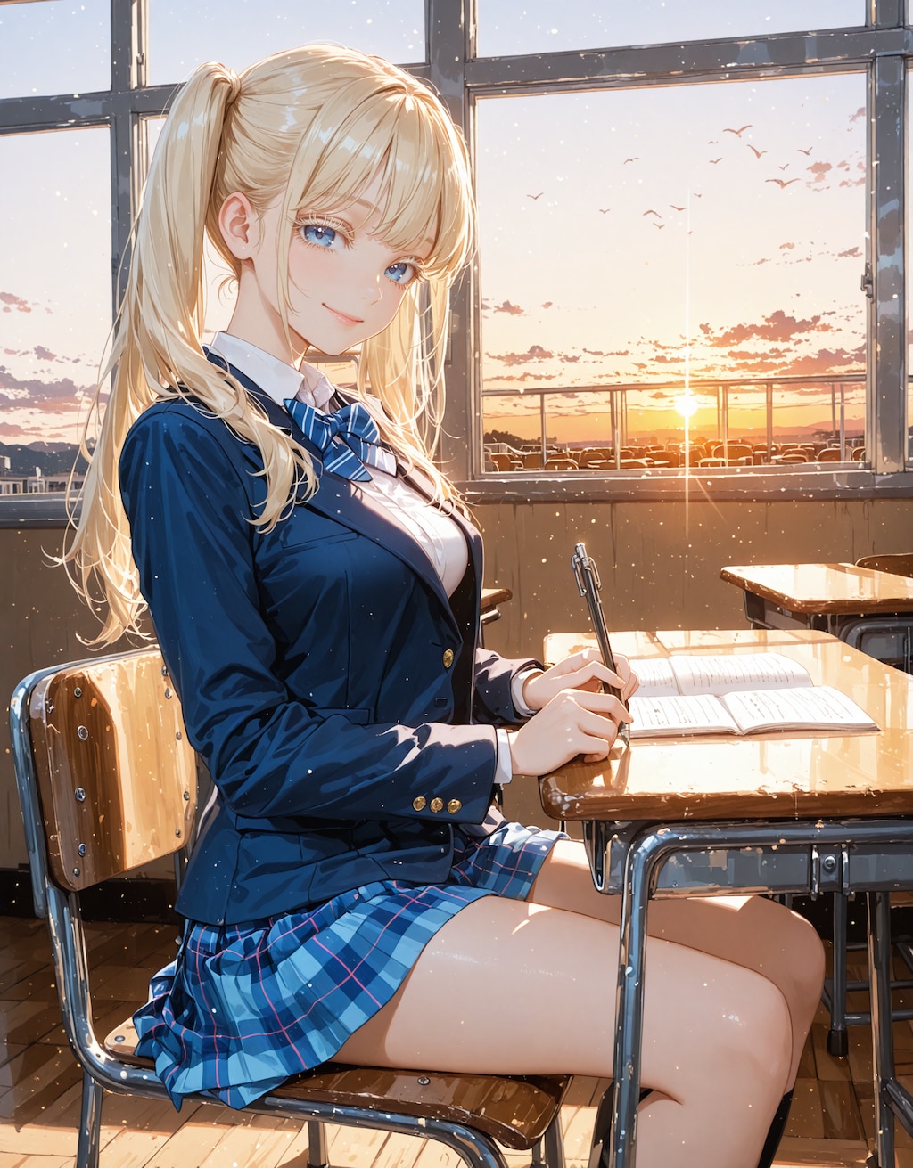 学校でのフレイヤちゃん