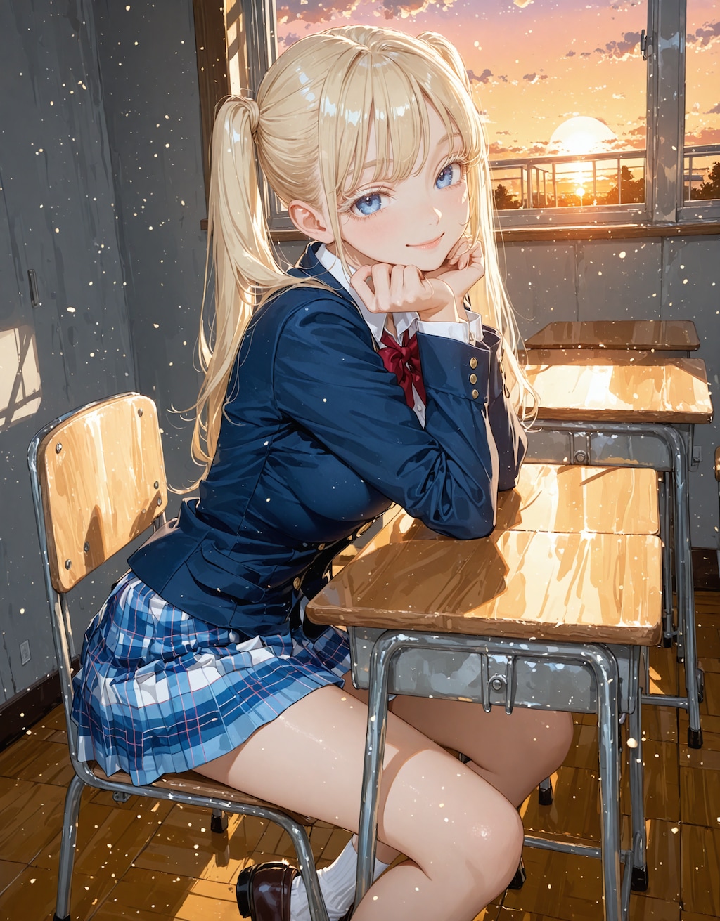 学校でのフレイヤちゃん