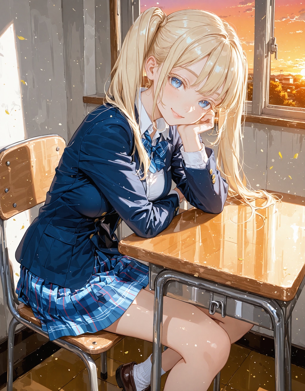 学校でのフレイヤちゃん