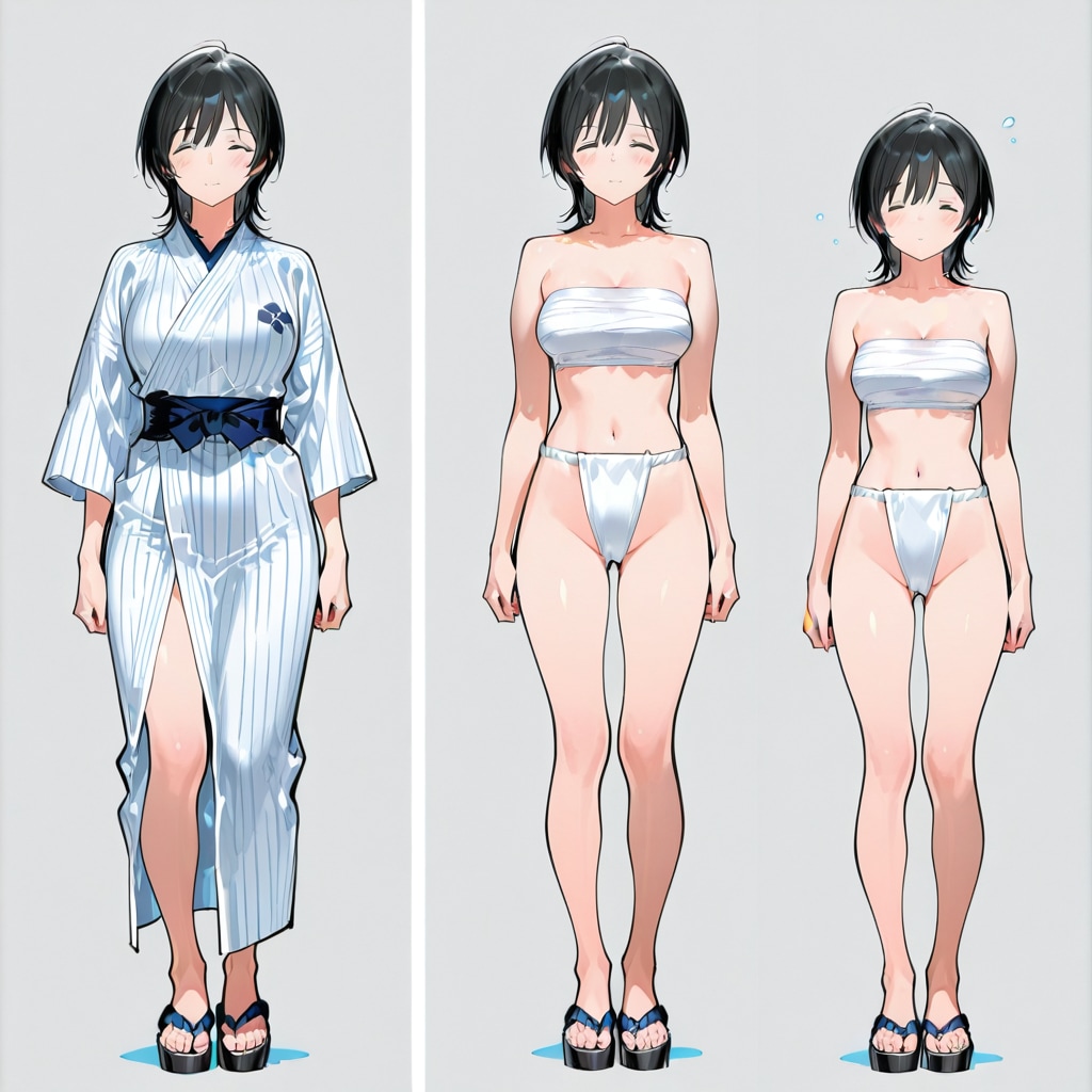 さらし・ふんどし女子作成練習