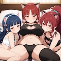 投稿企画「百合の間に挟まる女」ありがとうございました 5枚目