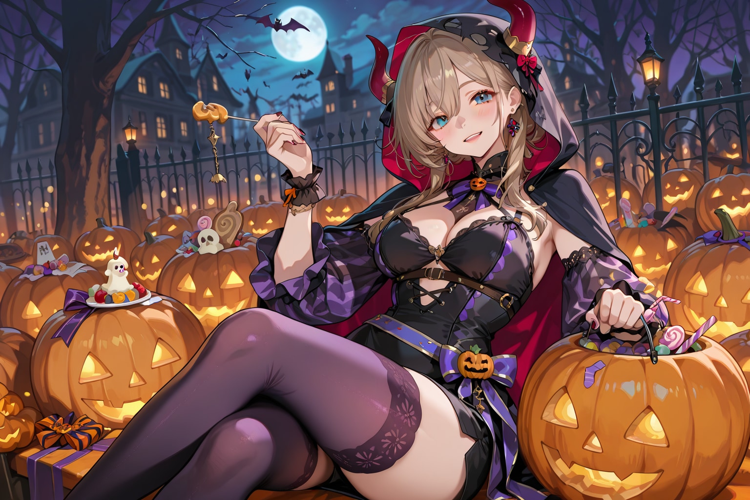 ハロウィンパーティー | の人気AIイラスト・グラビア
