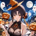 チャイナドレスでハロウィン 6枚目