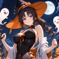 チャイナドレスでハロウィン 5枚目