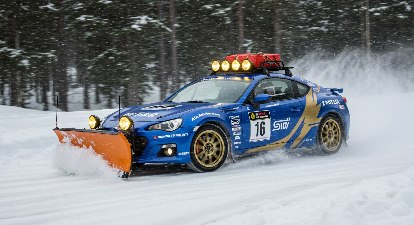 BRZラリーカー除雪車 | の人気AIイラスト・グラビア