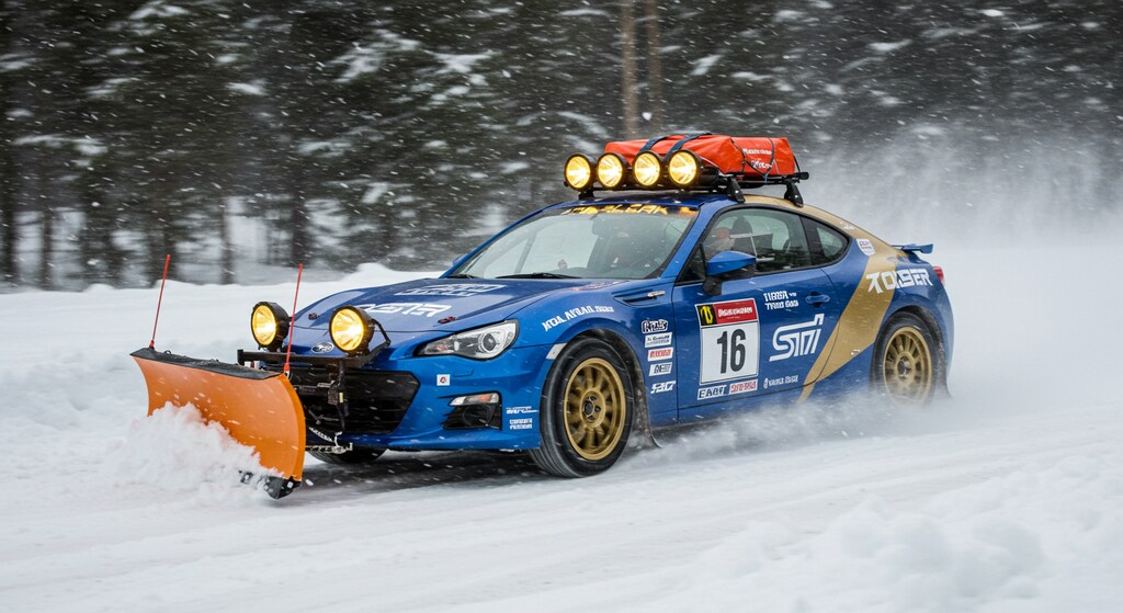 BRZラリーカー除雪車