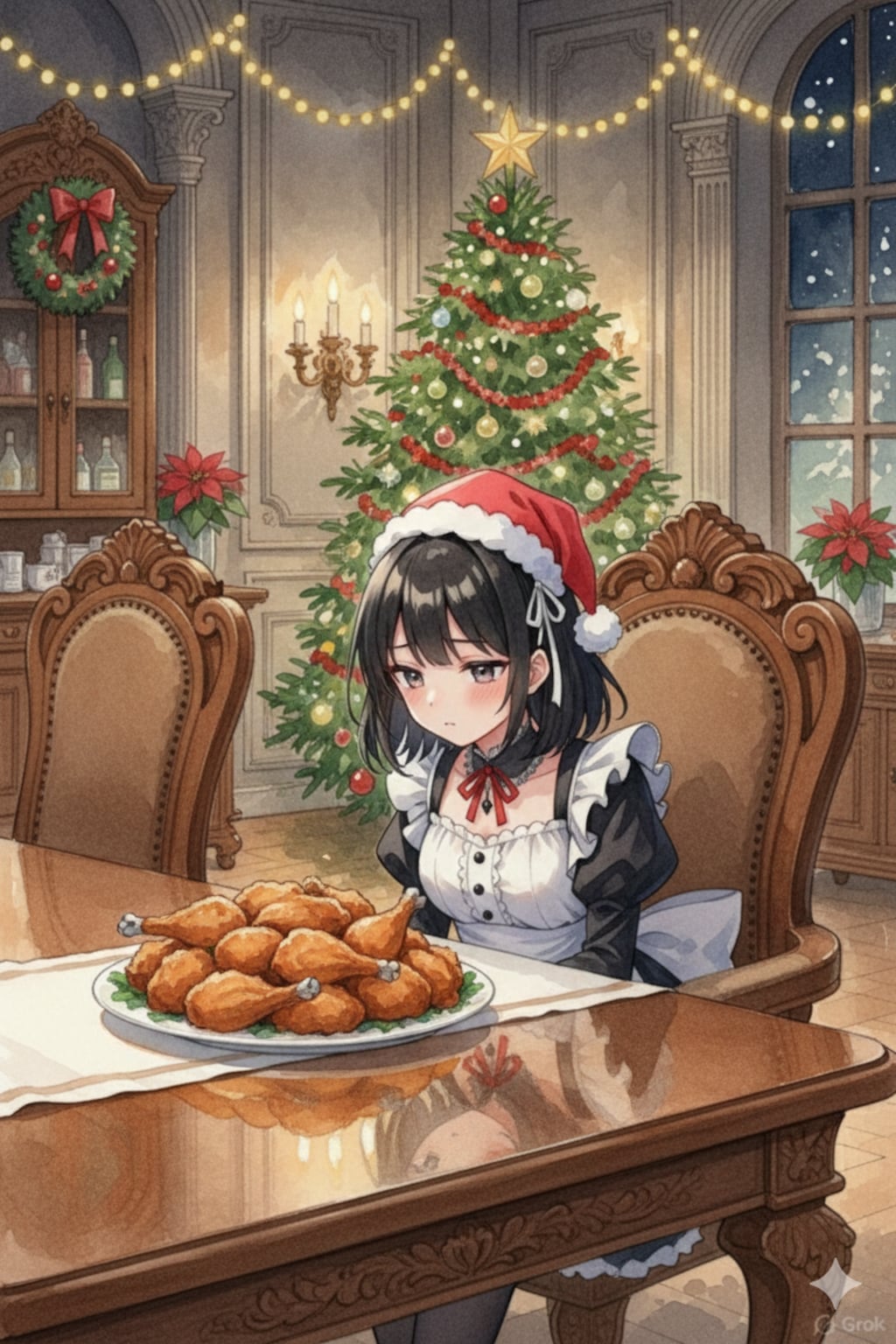 チキン冷めちゃった