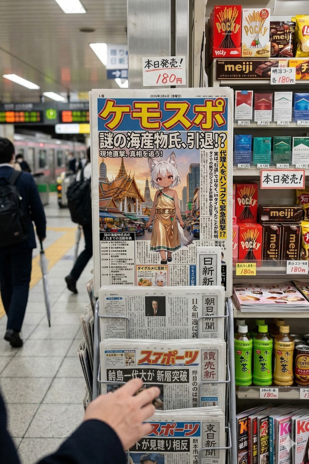 ３月６日はスポーツ新聞の日