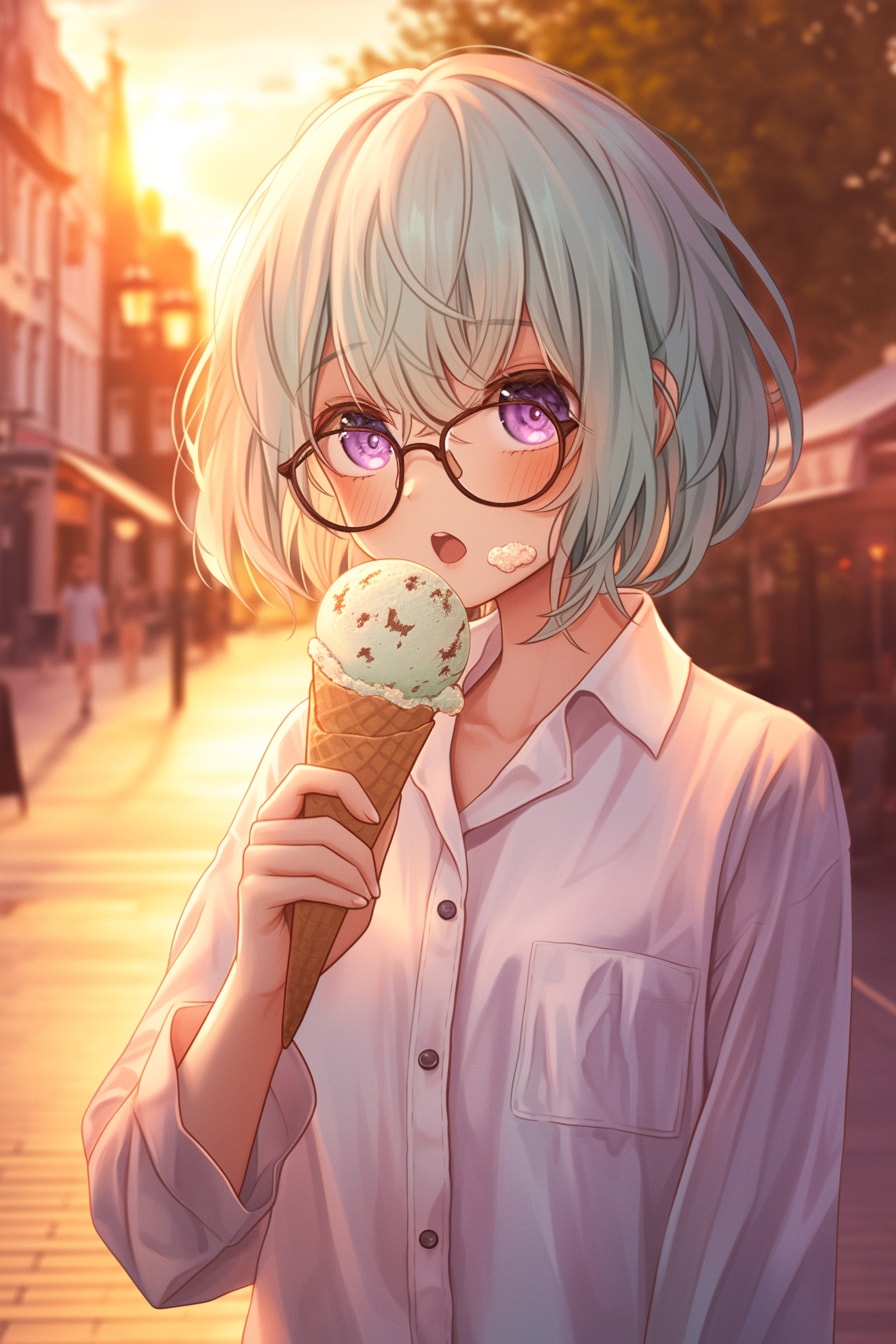 「……ついてるの？へぇ、分かってたのに教えてくれなかったんだ？」 | の人気AIイラスト・グラビア