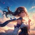夕日が沈む前に 3枚目