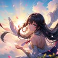 夕日が沈む前に 2枚目