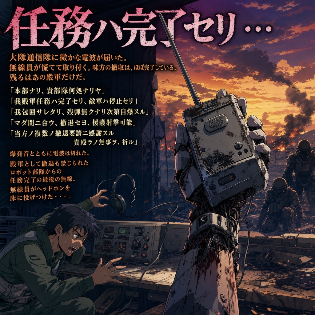 任務ハ完了セリ・・・