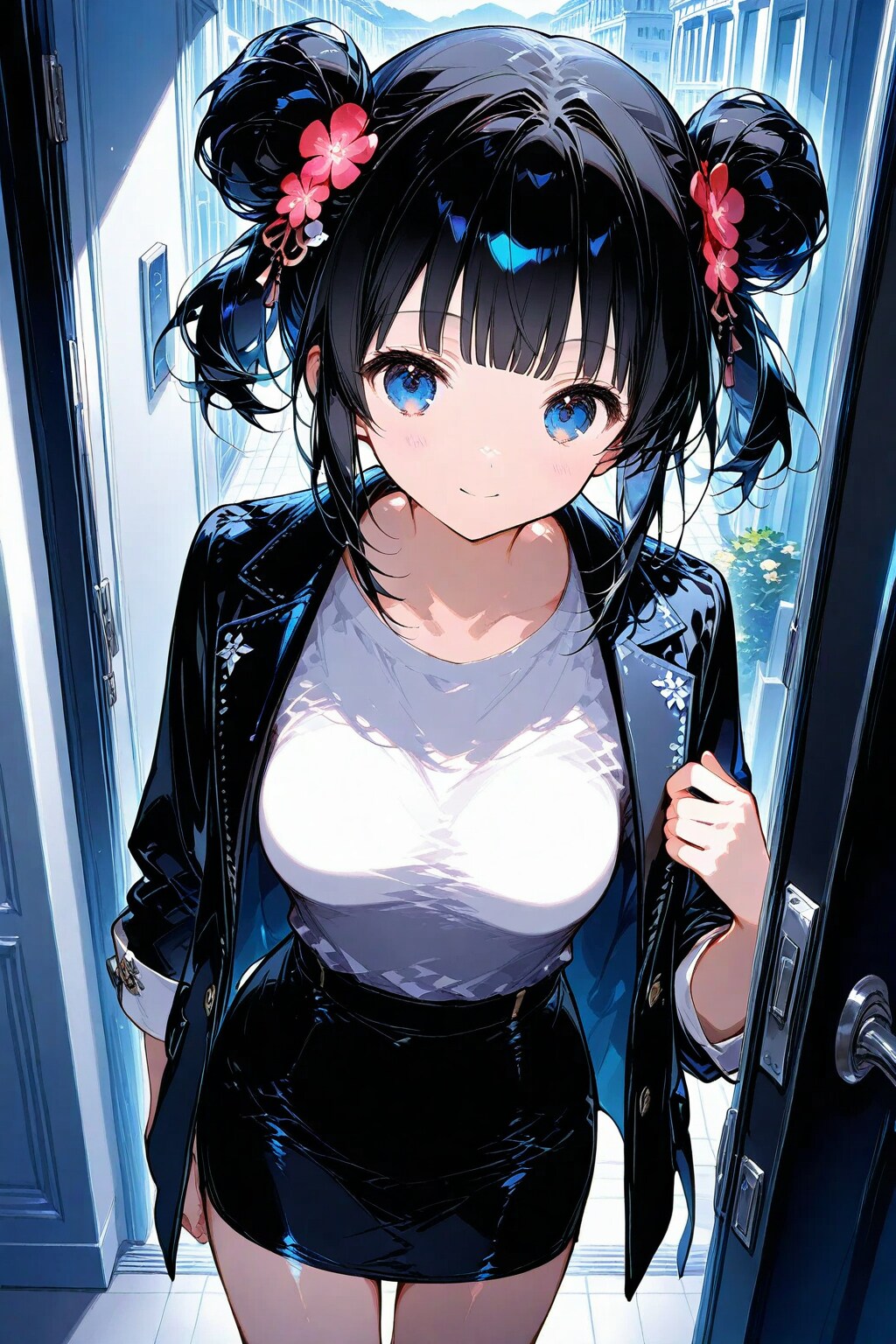 ジャケット姿のおだんごちゃん🍡✨