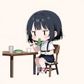 菜っ葉を食べる 5枚目