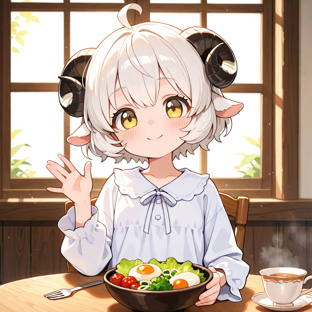 おはメイメ～イ♡（今日はとってもいい朝食の日）