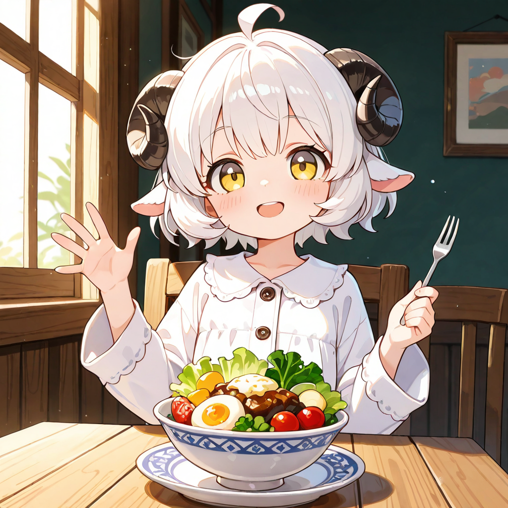 おはメイメ～イ♡（今日はとってもいい朝食の日）